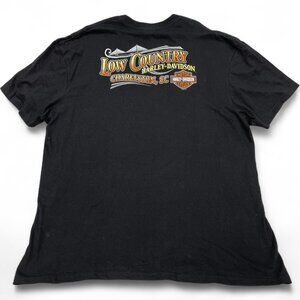 Harley Davidson Low Country Live To Ride Motorcycle Biker T-Shirt Men's 2XL XXL